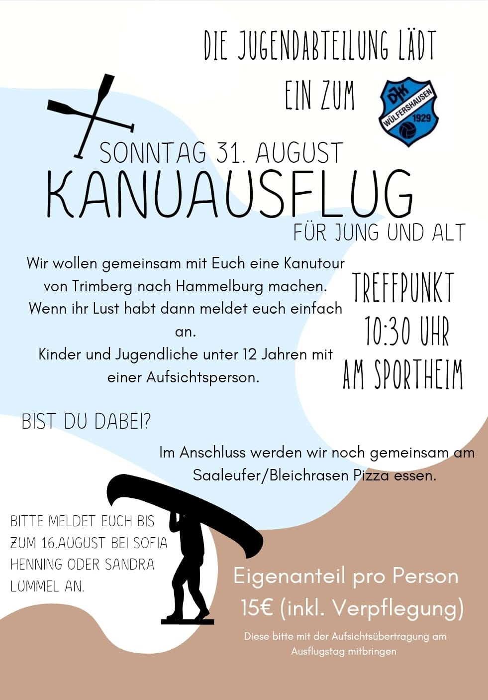 Kanu Tour DJK Aug 2025